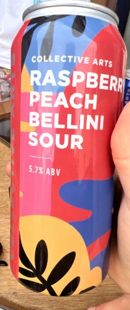 Rasberry Peache Bellini sour 5.7%, Collective Arts Brewing, Canada