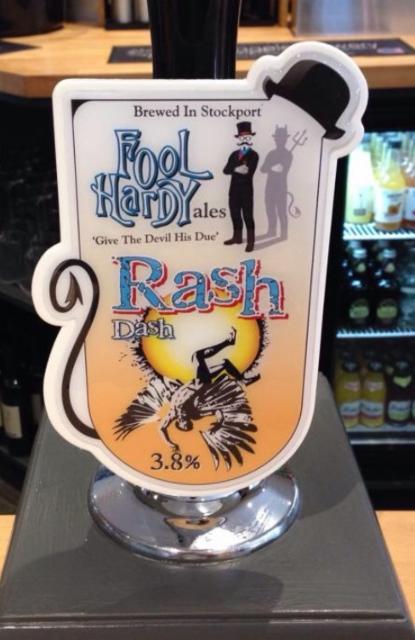 Rash Dash 3.8%, Fool Hardy Ales, England
