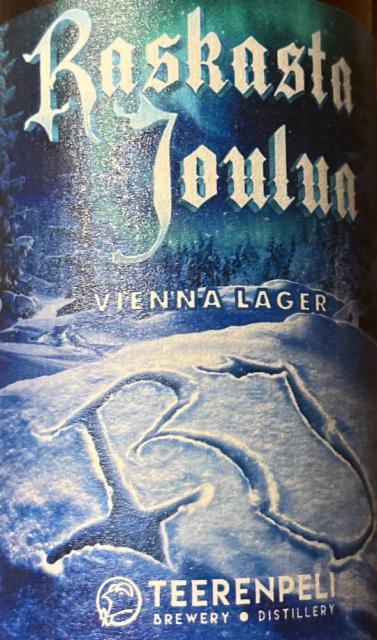 Raskasta Joulua Vienna Lager, Teerenpeli Panimo & Tislaamo