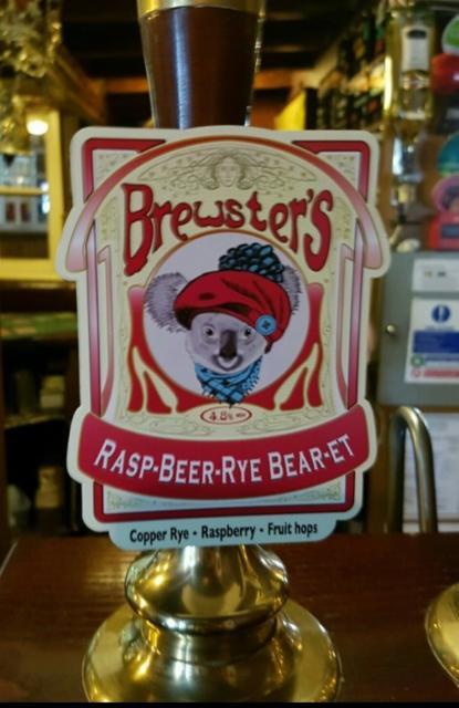 Rasp-Beer-Rye-Bear-Et 4.0%, Brewster's Brewery, England