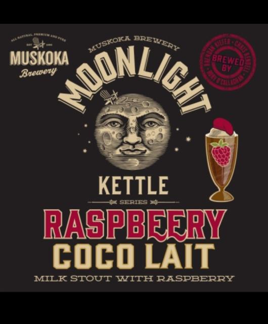 RaspBeery Coco Lait (Moonlight Kettle Series 2017) 4.5%, Muskoka Brewery, Canada