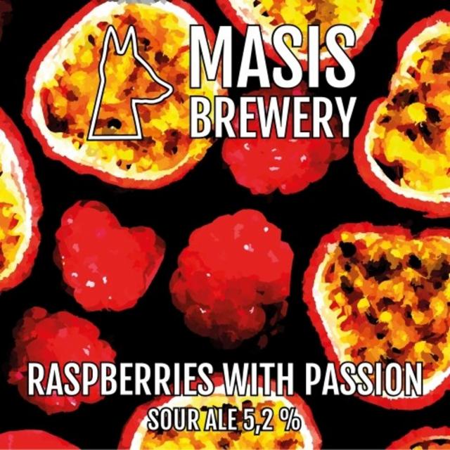 raspberries with passion 5.2%, Masis Brewery, Finland
