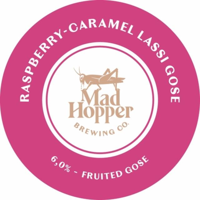 Raspberry-Caramel Lassi Gose 5.3%, Mad Hopper Brewing Co., Finland