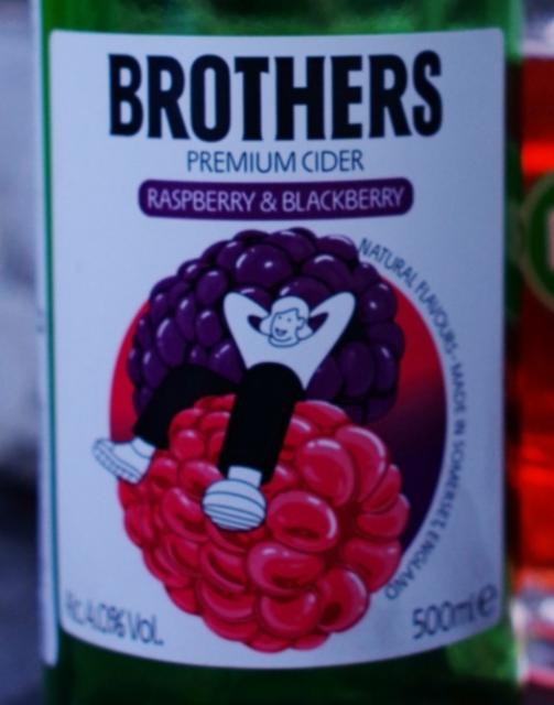 Raspberry & Blackberry 4.0%, Brothers Cider, England