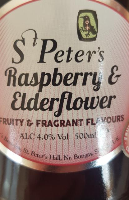 St. Peter's Raspberry & Elderflower 4.0%, St. Peter's Brewery Co., England