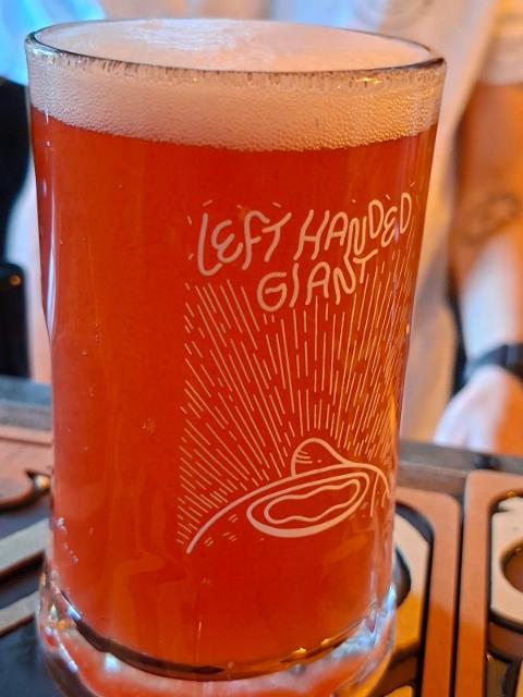 Raspberry Berliner, Left Handed Giant Brewing