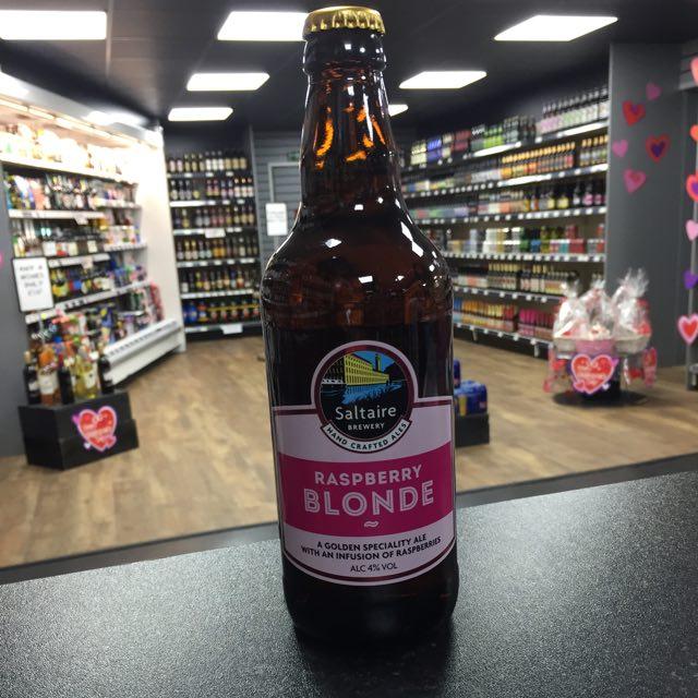 Raspberry Blonde 4.0%, Saltaire Brewery, England