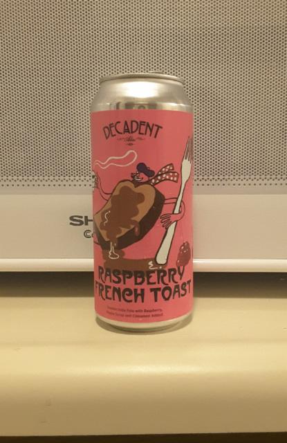 Raspberry French Toast 8.6%, Decadent Ales, United States