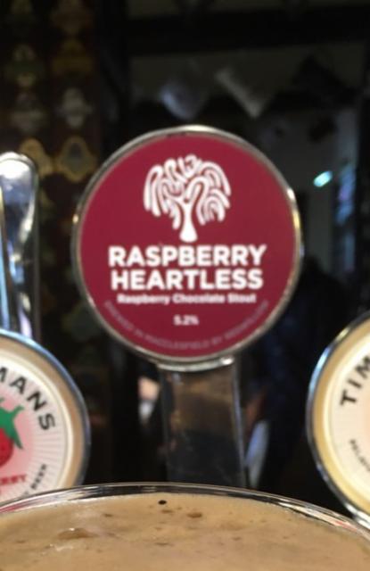 Raspberry Heartless 5.2%, RedWillow Brewery, England