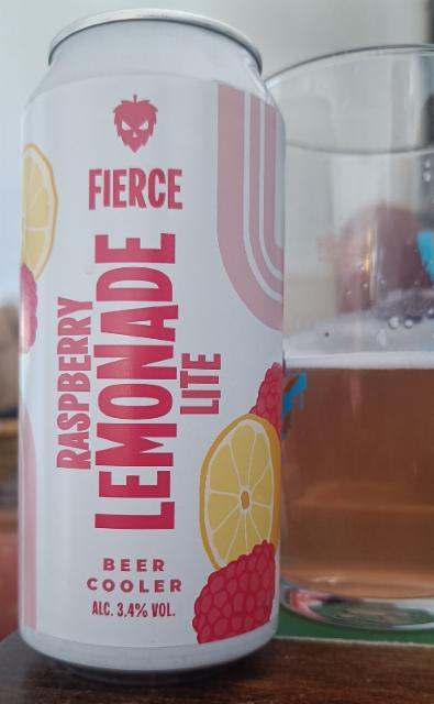 raspberry lemonade lite 3.4%, Fierce Beer Ltd, Scotland