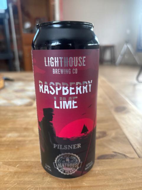 Raspberry lime 5.0%, Lighthouse Brewing, Canada
