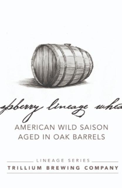 Raspberry Lineage Wheat 7.4%, Trillium Brewing Company, United States