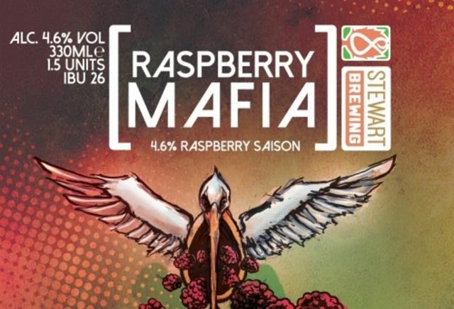 Raspberry Mafia 4.6%, Stewart Brewing, Scotland