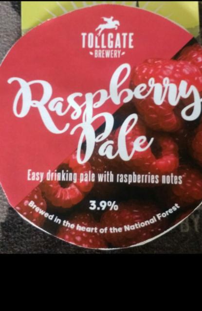 Raspberry Pale 3.9%, Tollgate Brewery Ltd, England