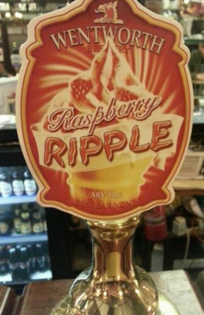 Raspberry Ripple 4.4%, Wentworth Brewery, England