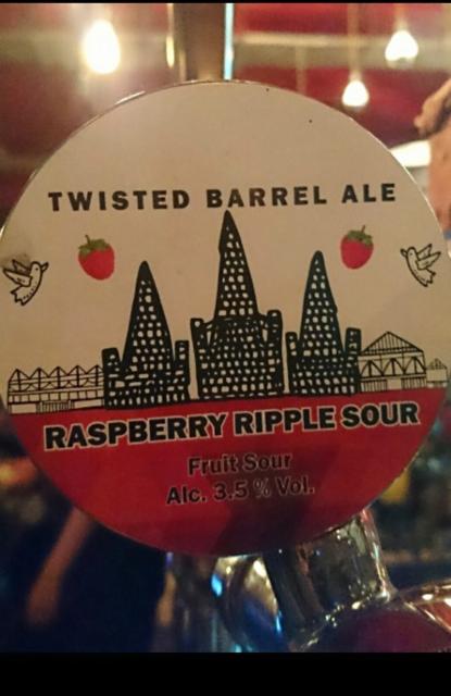 Raspberry Ripple Sour 3.5%, Twisted Barrel Ale Limited, England