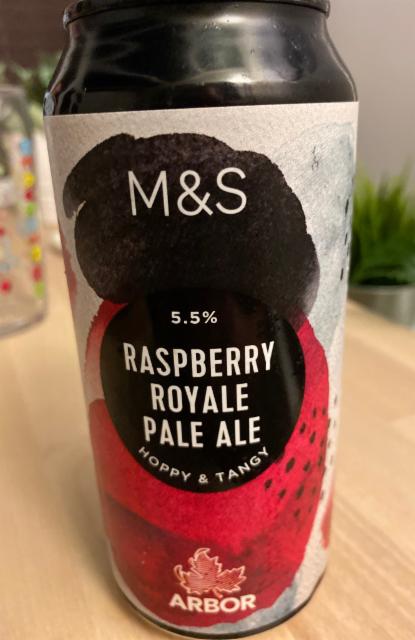 Raspberry Royale Pale Ale 5.5%, Arbor Ales, England