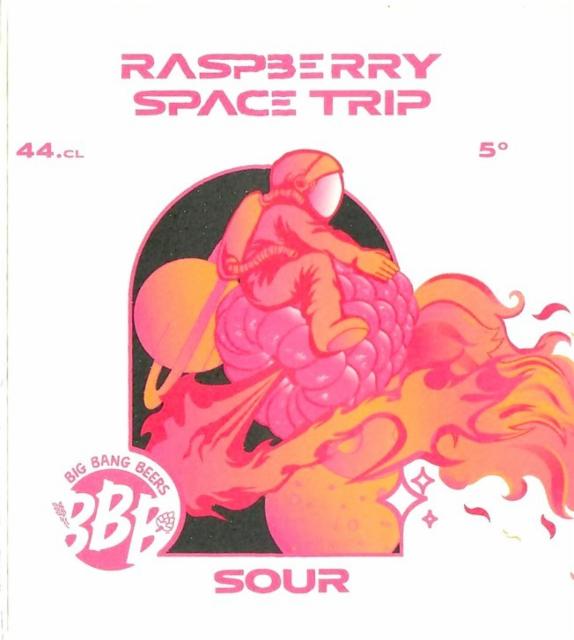 Raspberry Space Trip 5.0%, ZZBeers (Big Bang Beers) - Brasserie Delabonne, France