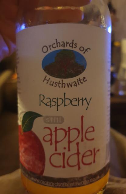 Raspberry Still Apple Cider 4.0%, Orchards of Husthwaite, England