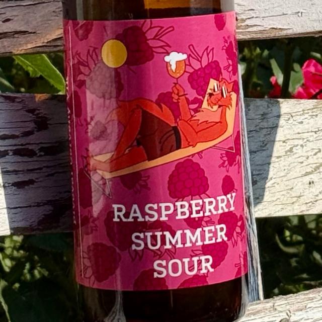 Raspberry Summer Sour 4.7%, Pivovar Červený vlk, Czech Republic