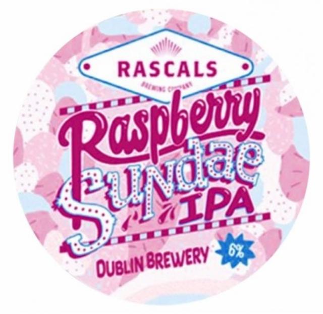 Raspberry Sundae IPA 6.0%, Rascals Brewing, Ireland
