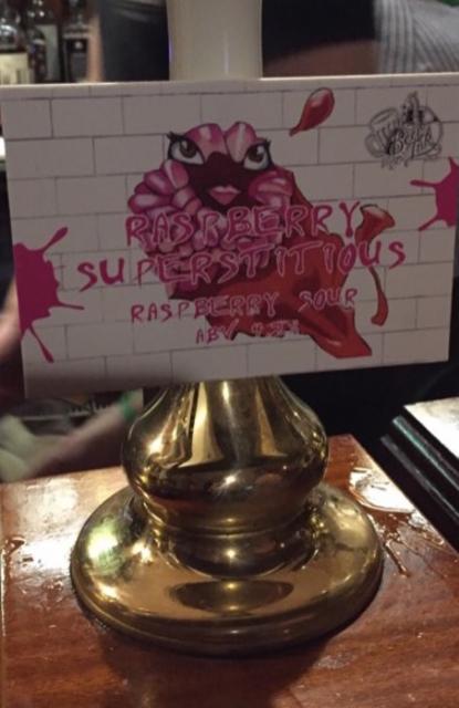 Raspberry Supersticious 4.2%, The Inkspot Brewery, England