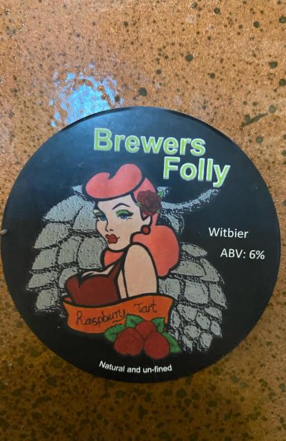 Raspberry Tart, Brewers Folly Brewery