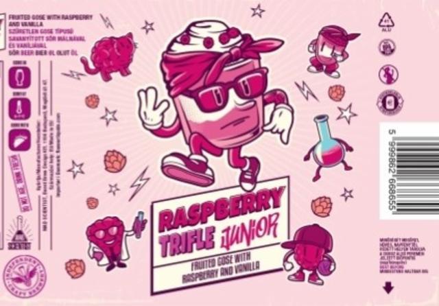 Raspberry Trifle Junior 6.2%, Mad Scientist, Hungary