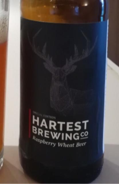 Raspberry Wheat Beer 7.4%, Hartest Brewing Co., England
