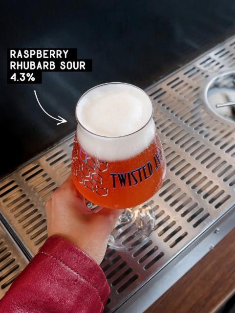 Rasperry Rhubarb Sour 4.3%, Twisted Cat, Luxembourg