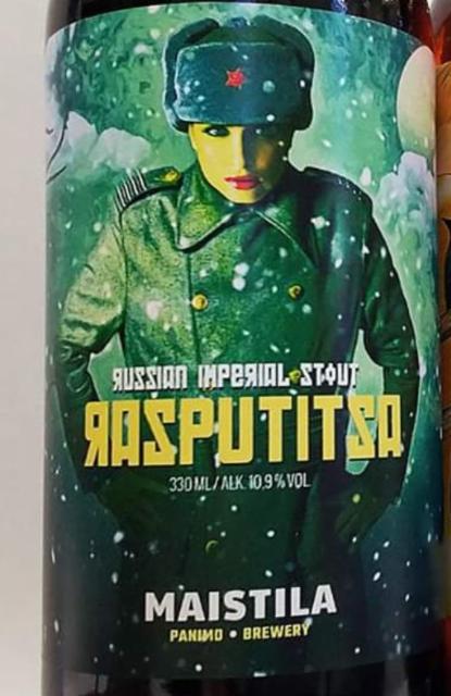 Rasputitsa 10.9%, Maistila, Finland