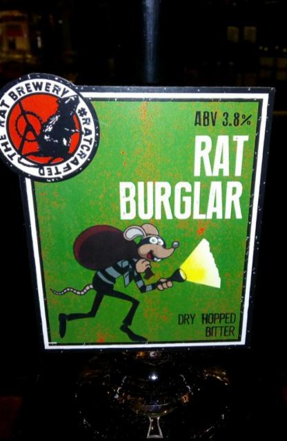 Rat Burglar 3.8%, The Rat Brewery, England