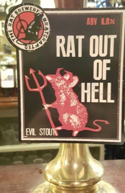 Rat Out Of Hell 6.0%, The Rat Brewery, England