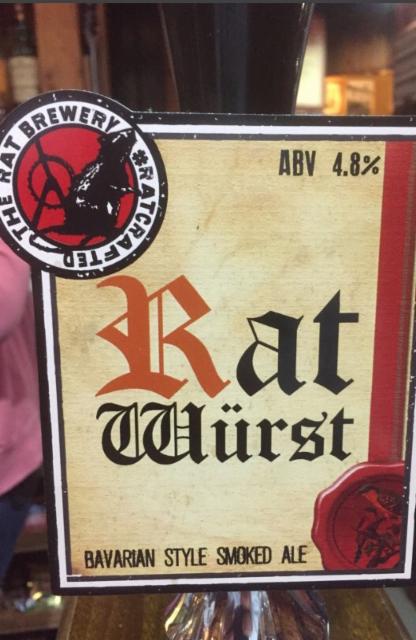 Rat Wurst 4.8%, The Rat Brewery, England