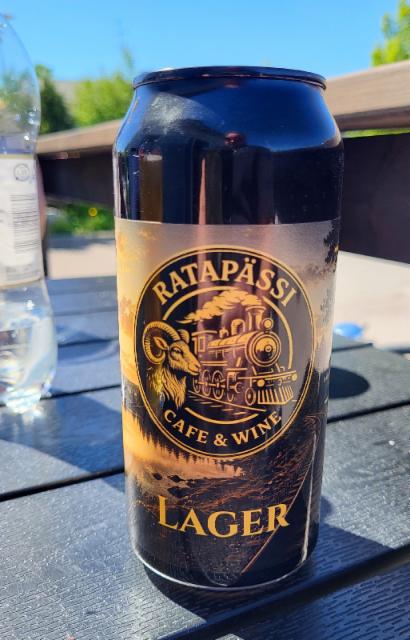 Ratapässi lager 4.7%, United Gypsies (UG) Brewery, Finland
