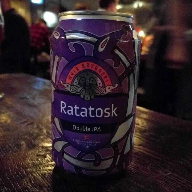 Ratatosk Douple IPA 9.0%, Ægir Bryggeri, Norway