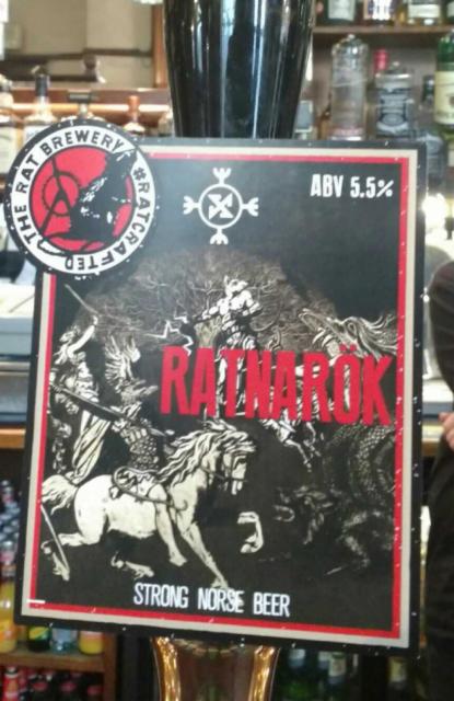 Ratnarok 5.5%, The Rat Brewery, England