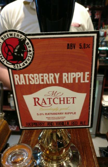 Ratsberry Ripple 5.0%, The Rat Brewery, England