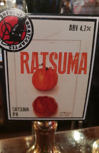 Ratsuma 4.7%, The Rat Brewery, England