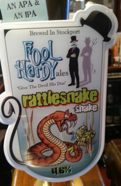 Rattlesnake Shake 4.6%, Fool Hardy Ales, England