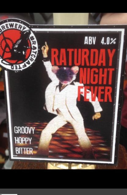 Raturday Night Fever 4.0%, The Rat Brewery, England