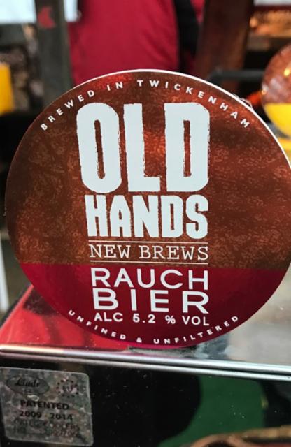 Rauchbier 5.2%, Old Hands New Brews, England