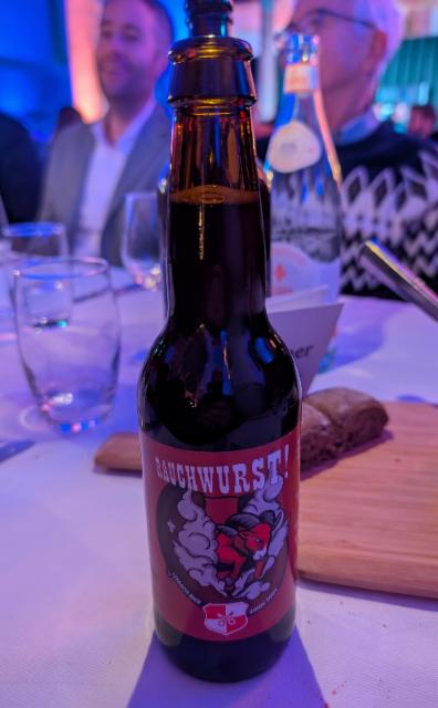 Rauchwurst! - Rauchdoppelbock 8.0%, Leidse Bierbrouwerij, Netherlands