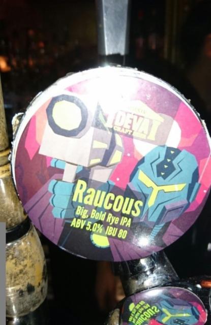 Raucous 5.0%, Deva Craft Beer, England