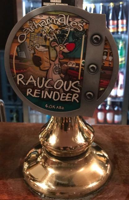 Raucous Reindeer 4.0%, Oakham Ales, England