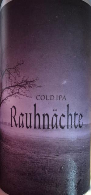 Rauhnächte 6.0%, Buddelship Brauerei, Germany