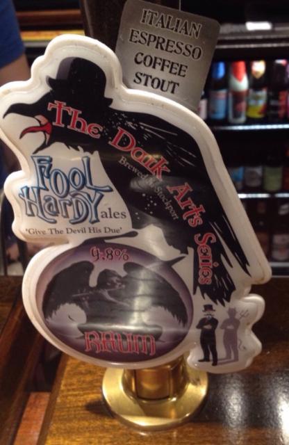 Raum 4.8%, Fool Hardy Ales, England