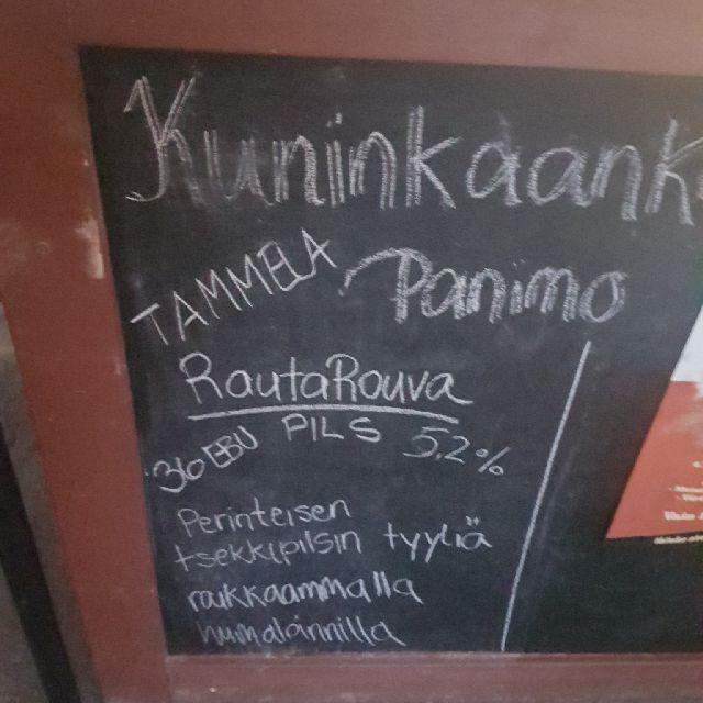Rautarouva 5.2%, Kuninkaankartanon Panimo, Finland