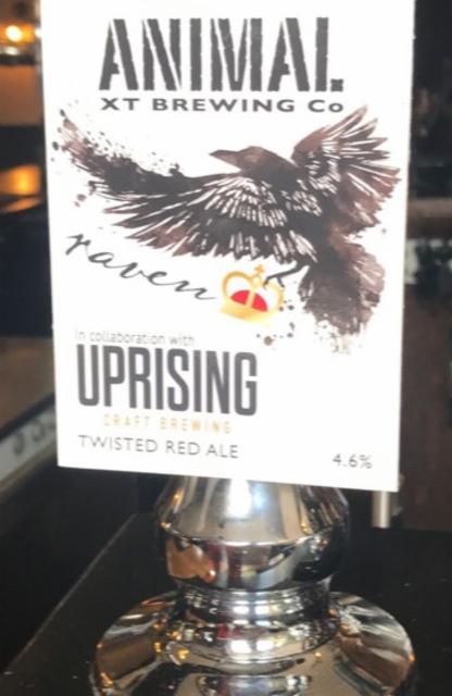 Raven 4.6%, Animal Brewing Co., England