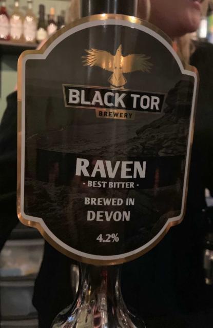 Raven 4.2%, Black Tor Brewery, England